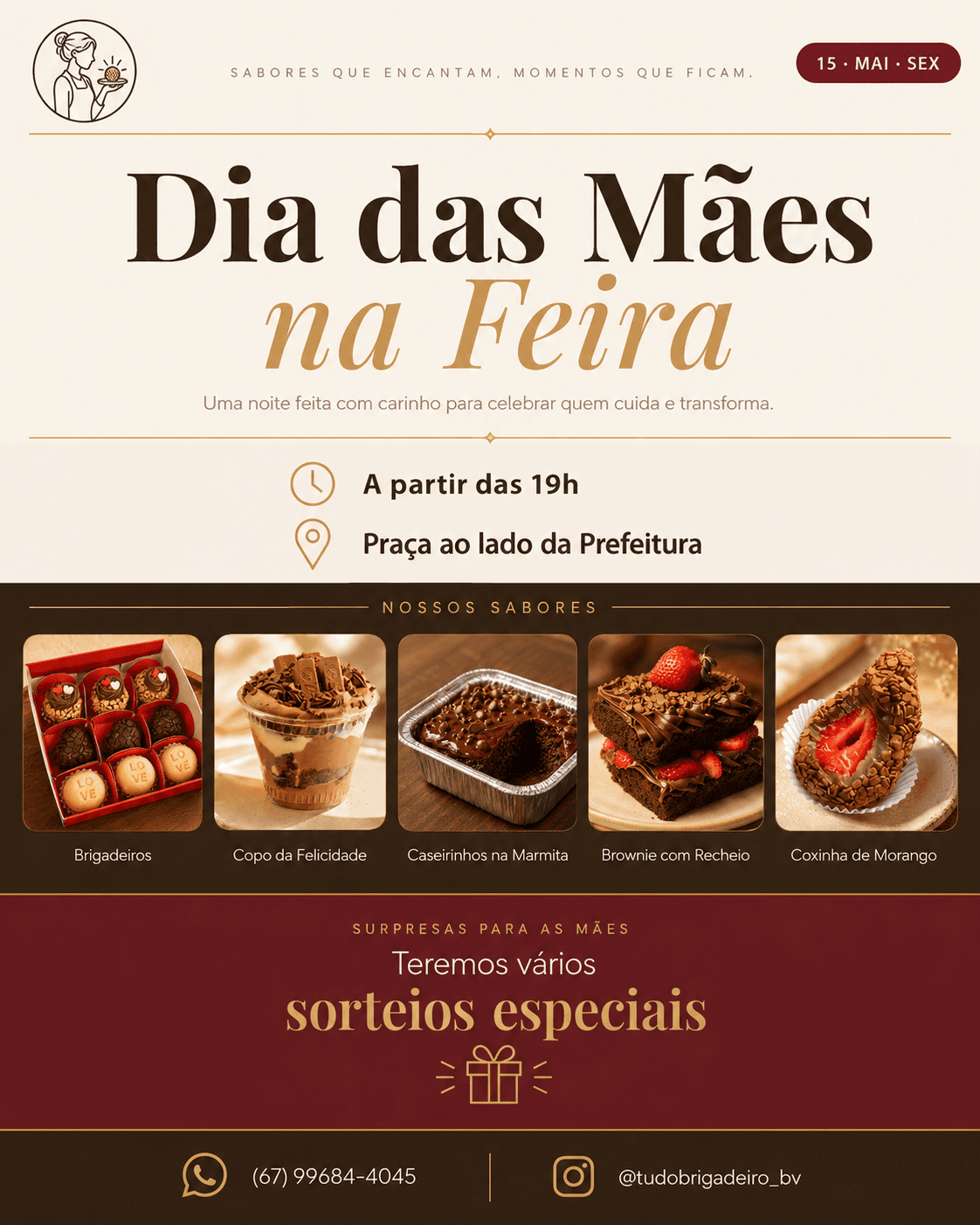 Feira do Dia das Mães