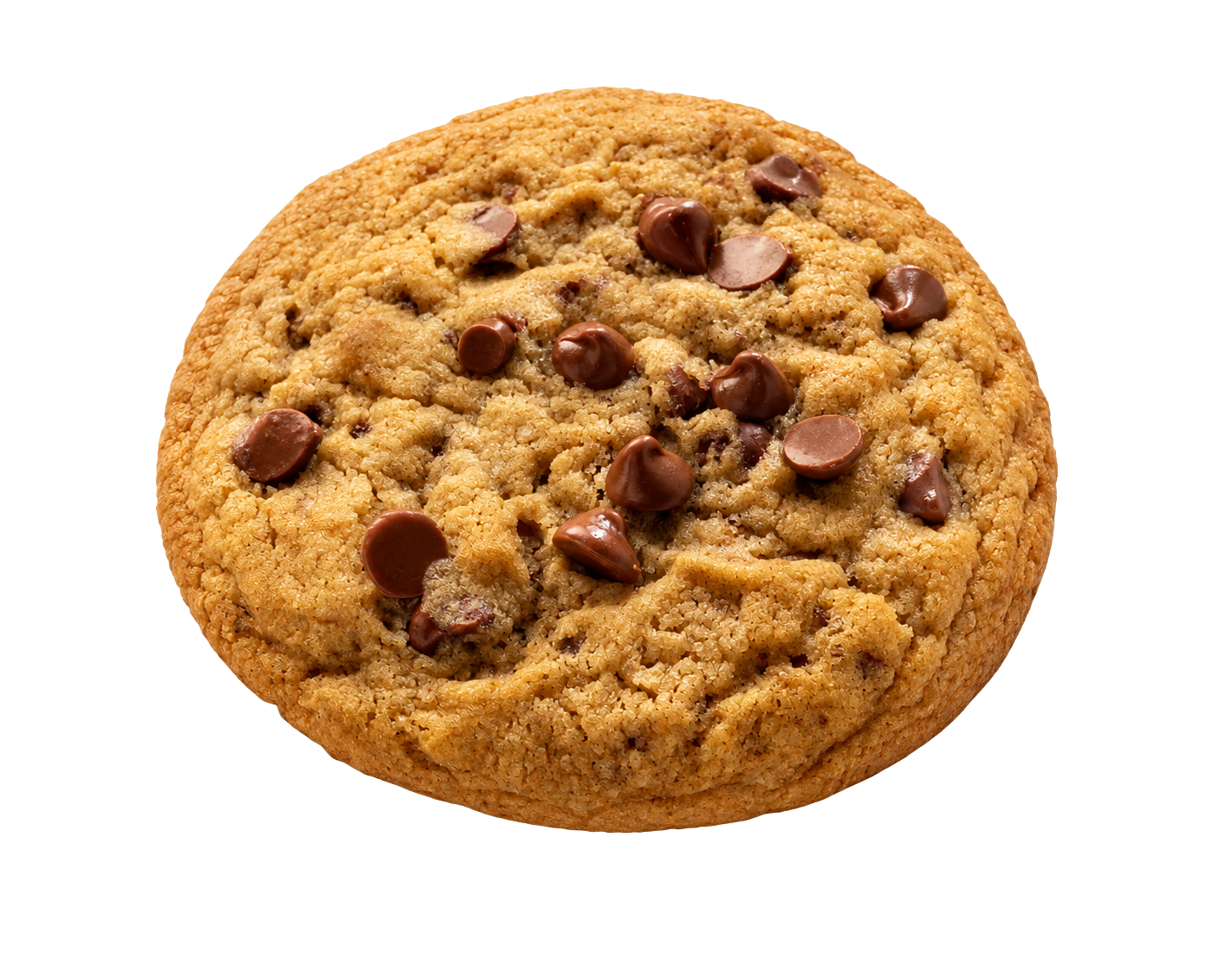 Cookie artesanal de chocolate — crocante por fora, macio por dentro